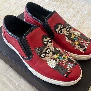 Dolce and Gabbana Slip On Sneakers